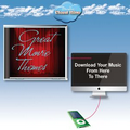 Cloud Nine Acclaim Greeting with Music Download Card - ED04 Cinema Classics V1 & V2